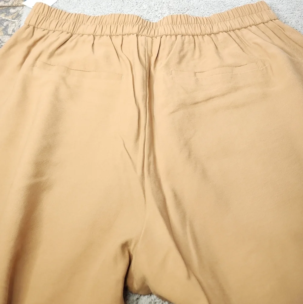 Women's High-Rise Ankle Cargo Pants - A New Day Tan XXL - Picture 2 of 14